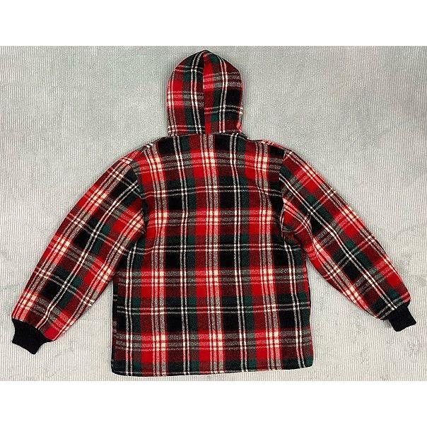 50's 60's UNKNOWN ビンテージ ウールジャケット フルジップフーディ conmaticジップ リバーシブル チェック ボア M-L位 [la-1541] | VINTAGE | 02