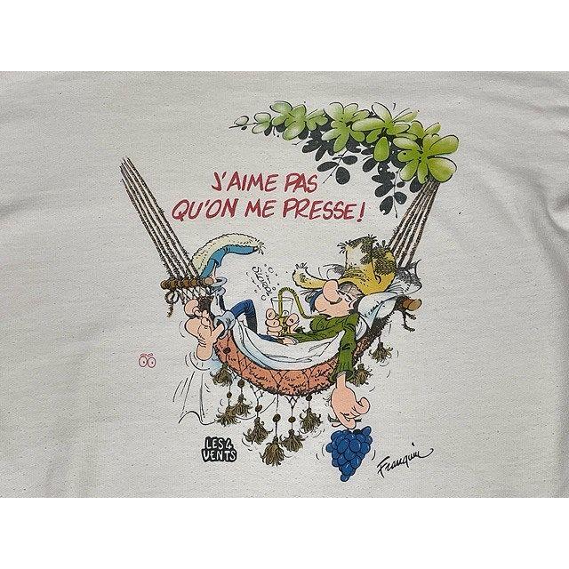 MADE IN USA 80's UNKNOWN ビンテージ スウェット アートプリント J