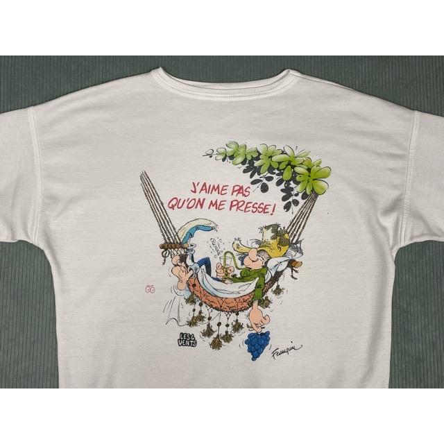 MADE IN USA 80's UNKNOWN ビンテージ スウェット アートプリント J