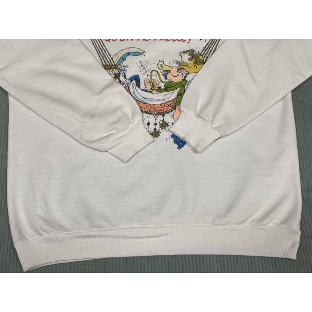 MADE IN USA 80's UNKNOWN ビンテージ スウェット アートプリント J