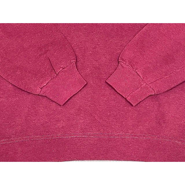 70's 米国製 SPORTS WEAR RN14666 ビンテージ スウェット ラグラン 無地 ブランク ソリッド バーガンディ L  [la-1558] | VINTAGE | 03