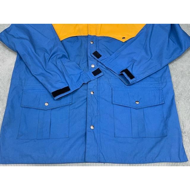 80’s JANSPORT ジャンスポーツ マウンテンパーカー ブルー イエロー 切り替え ジップ破損 XL [la-1565] | JANSPORT | 04