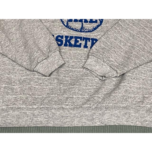 80's 90's 米国製 ソフィー SOFFE SWEATS スウェット PARKVIEW BASKETBALL ボックス 短丈 バスケ ライン 杢グレー XL [la-1566] | SOFFE | 03