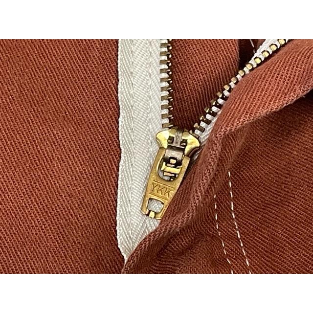 デッドストック 90's 米国製 MADE IN USA カーキジャングル KHAKI JUNGLE ペインターパンツ 後染 ブラウン W34L34 実寸W80L85 [la-1569] | KHAKI JUNGLE | 04