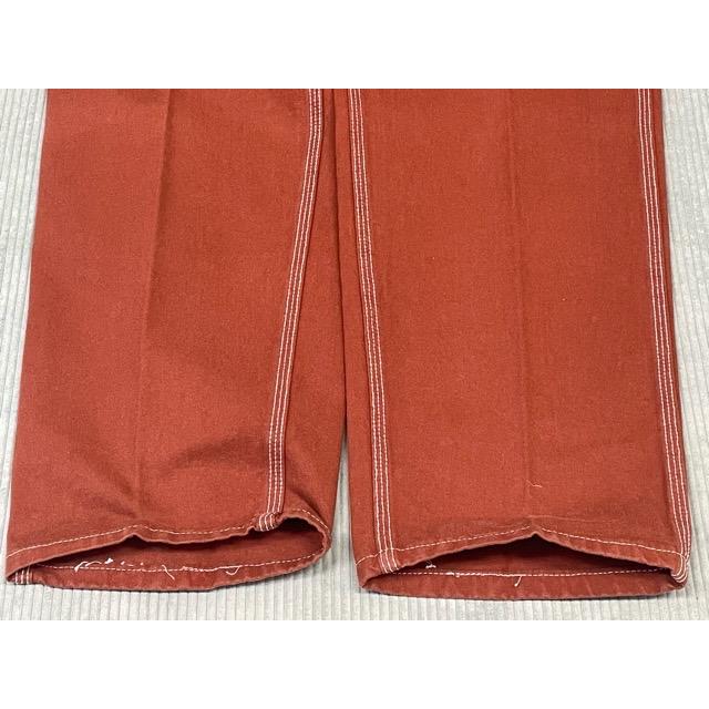 デッドストック 90's 米国製 MADE IN USA カーキジャングル KHAKI JUNGLE ペインターパンツ 後染 ブラウン W34L34 実寸W80L85 [la-1569] | KHAKI JUNGLE | 05