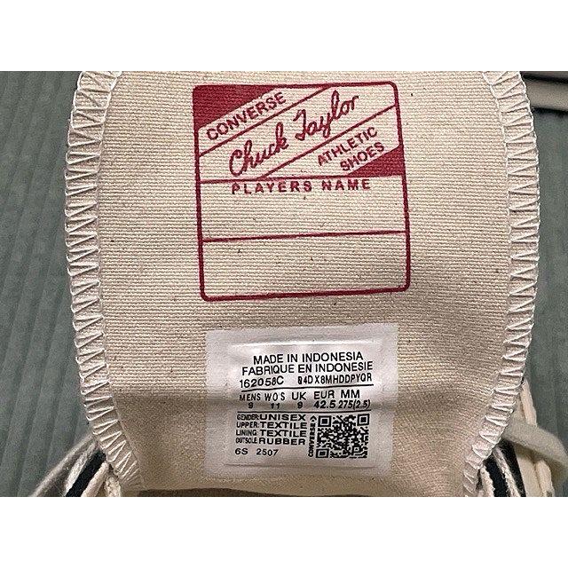 コンバース Converse チャックテイラー オールスター Chuck Taylor 70 OX 162058C CT70 ブラック 黒 US9 27.5 [la-1601] | CHUCK TAYLOR | 02