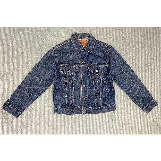 80's 米国製 リーバイス LEVI'S デニムジャケット 78706-0214 オレンジタブ 短丈 M [la-1609] | Levi's | 06