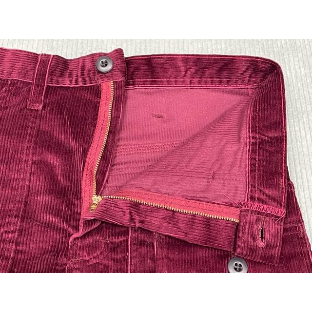 デッドストック 90's 米国製 スミス SMITH'S AMERICAN ショートパンツ コーデュロイ ブッシュパンツ バーガンディ W33  [la-1623] | SMITH'S AMERICAN | 05