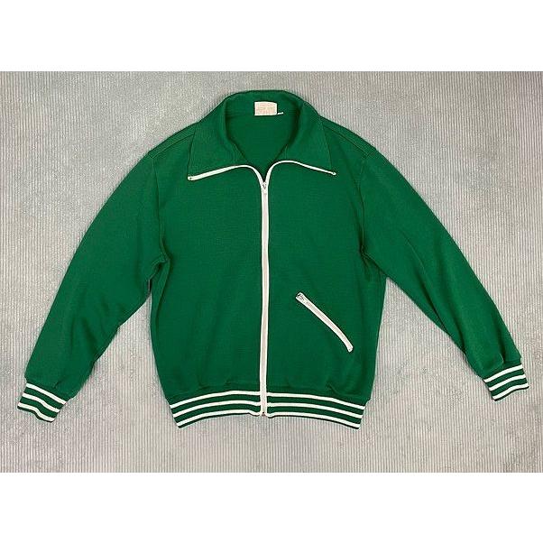 80's 韓国製 WHITE STAG ホワイトスタッグ ビンテージ ジャージ トラックトップ グリーン 緑 M [la-1652] | VINTAGE | 06