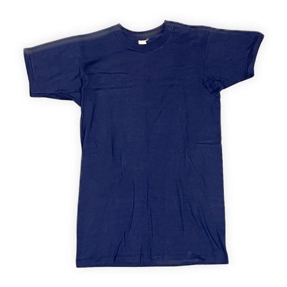 ミントコンデ 70's 米国製 RN13765 SCREEN STARS スクリーンスターズ Tシャツ 無地 ソリッド ネイビー L [la-1675] | SCREEN STARS