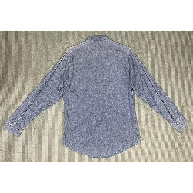80's 米国製 ビッグマック BIG MAC JCPenney シャンブレー ワークシャツ 長袖 chambray Shirt 綿100% [la-1702] | BIG MAC | 07