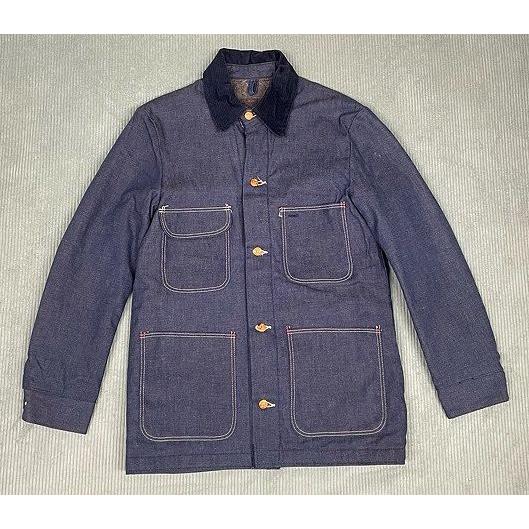 デッド 70's 米国製 ブルーベル BLUE BELL Wrangler ビンテージ カバーオール LINED COAT ブランケット 34 着丈75 身幅53 [la-1729] | VINTAGE | 07