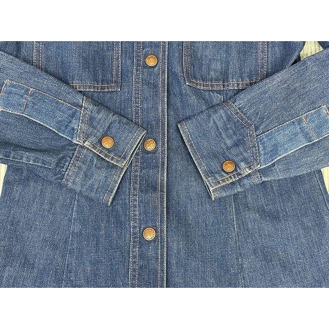 60's 70's ガールズ レディース ビンテージ デニム ワンピース シャツ スナップボタン SCOVILL 11/12  [la-1801] | VINTAGE | 03