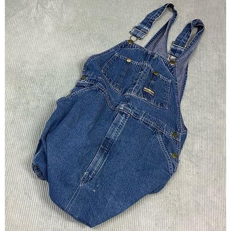デニムオーバーオールOshKosh B'Gosh（オシュコシュ・ビゴッシュ） OSHKOSH（オシュコシュ） 米国製 OSHKOSH B'GOSH ビンテージ デニム