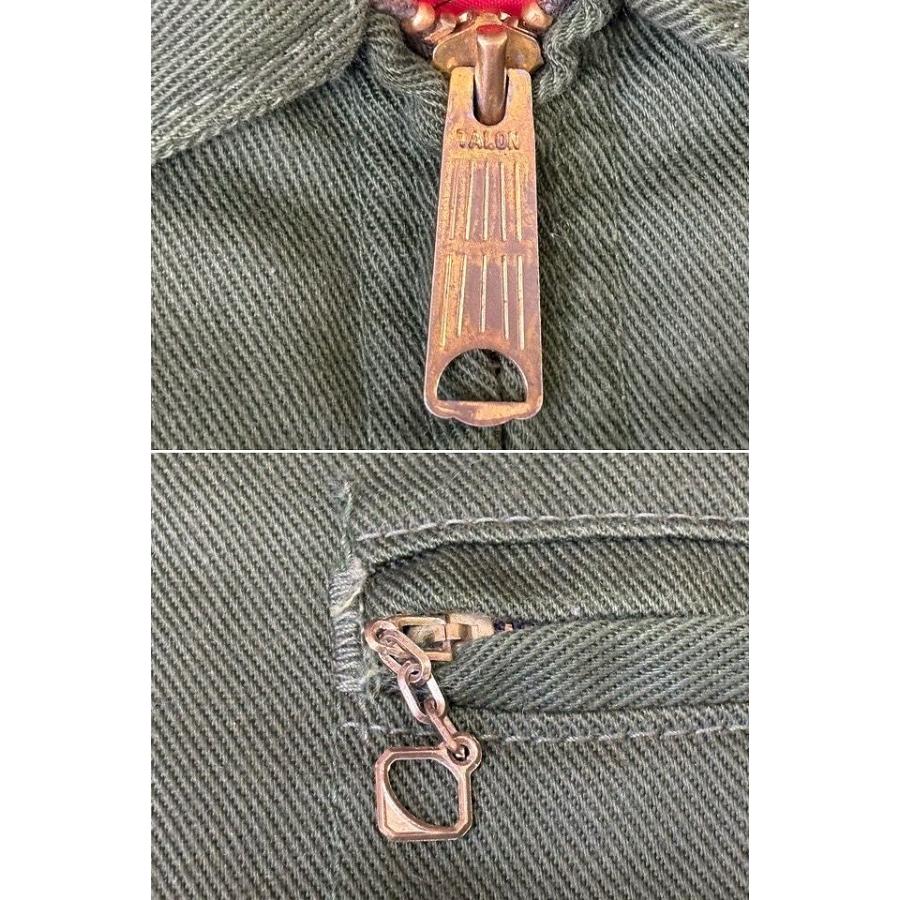 70's 米国製 オシュコシュ OSHKOSH B’GOSH ワークジャケット LOT789 キルトライニング オリーブグリーン 38  [la-1849] | OSHKOSH | 03