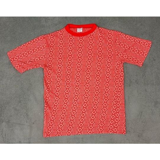 60’s 70's 米国製 909 collection WPL10013 ビンテージ Tシャツ コットン サマーニット 総柄 L   [la-1860] | VINTAGE | 04