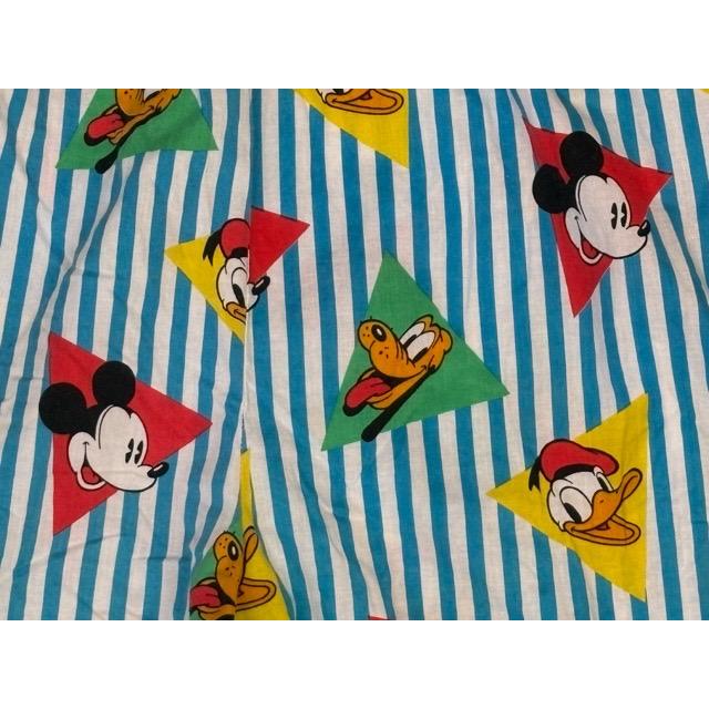 80's 90's 米国製 Mickey&Co by J.G.HOOK ビンテージ ショートパンツ ハーフパンツ 総柄 ミッキー ドナルド プルート XL [la-1889] | Disney | 01