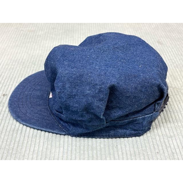 80's 米国製 ビッグスミス BIG SMITH ワークキャップ キャスケット 帽子 インディゴ デニム スナップバック [la-1930] | BIG SMITH | 04