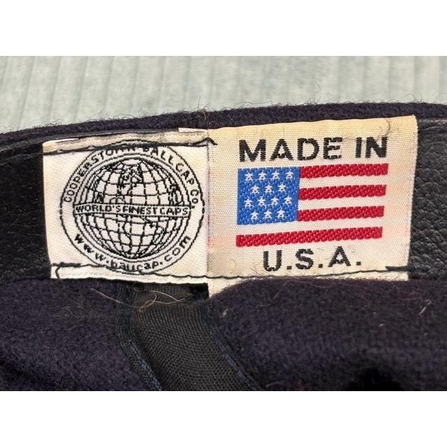 米国製 COOPERSTOWN クーパーズタウン BALLCAP ベースボールキャップ 帽子 ウールクラウン レザースベリ レザーベルト [la-1961] | Cooperstown Ball Cap(ファッション) | 02