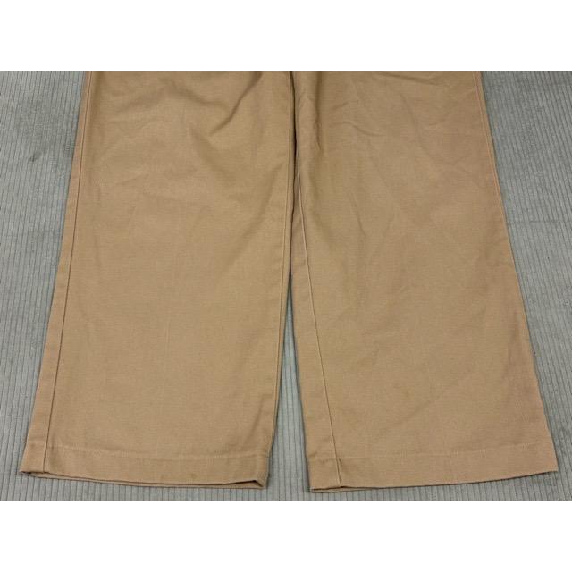 80's 米国製 ディッキーズ Dickies ワークパンツ チノパン 874 ウエスト拡張 股ガゼット ベージュ 36ｘ32 実寸W88 [la-1970] | Dickies | 04