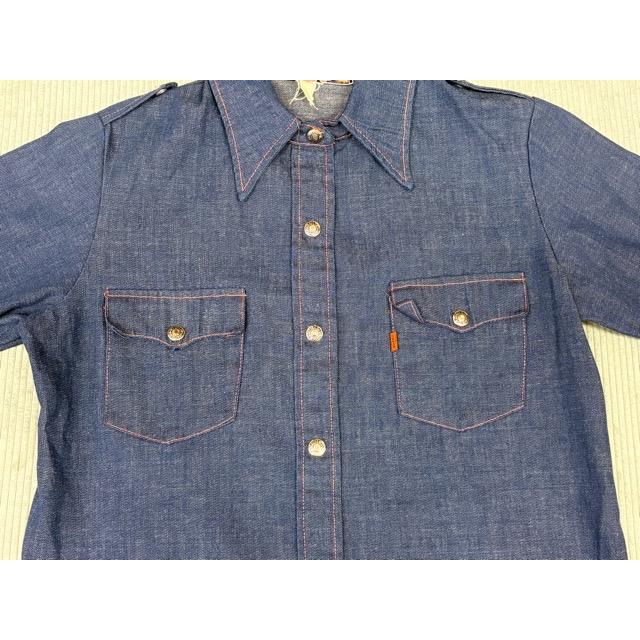 70's リーバイス LEVI'S オレンジタブ レディース ビンテージ デニムジャケット ジージャン エポレット 13/14   [la-1983] | Levi's | 01