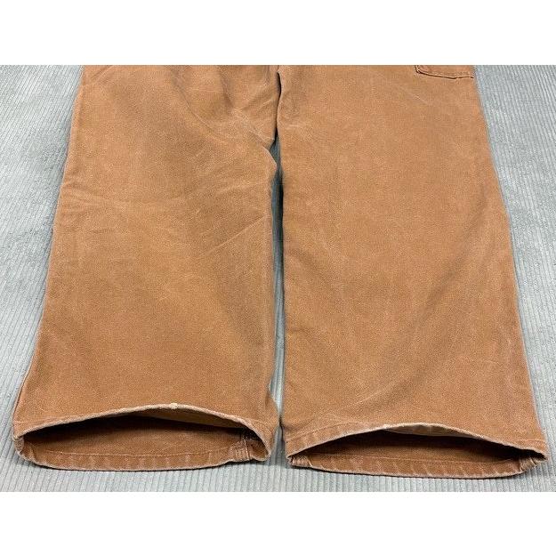 米国製 2005 カーハート Carhartt ペインターパンツ ダブルニー ダック フェード BRN ブラウン 表記36x32 W93L81 [lt-0002] | Carhartt | 09