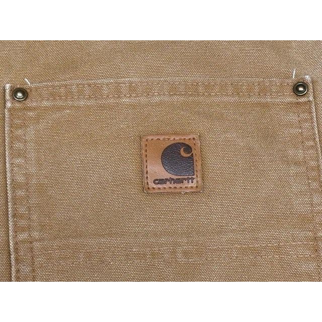 米国製 2005 カーハート Carhartt ペインターパンツ ダブルニー ダック フェード BRN ブラウン 表記36x32 W93L81 [lt-0002] | Carhartt | 08