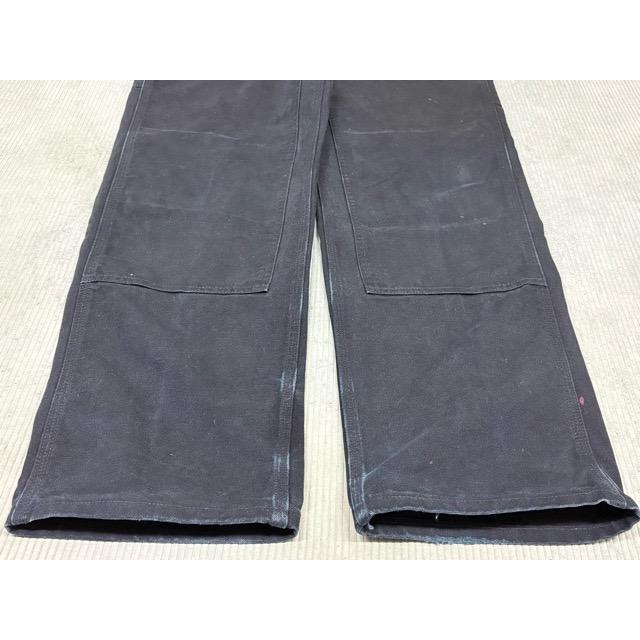 00's カーハート Carhartt ペインターパンツ ダブルニー ダック フェード ペンキ BLK ブラック 黒 実寸W90L83 [lt-0003] | Carhartt | 05