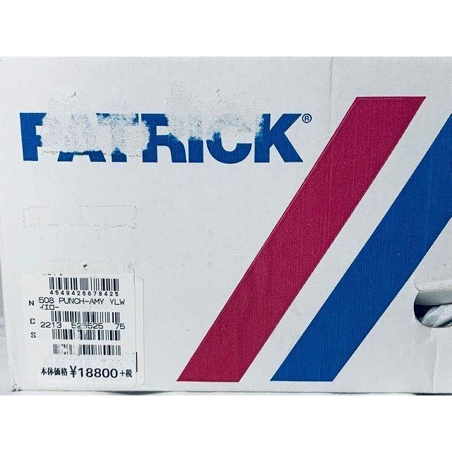 未使用 PATRICK パトリック パンチアーミー PUNCH-ARMY 525525 限定 迷彩 スムースレザー サイズ42 [M] | PATRICK | 07