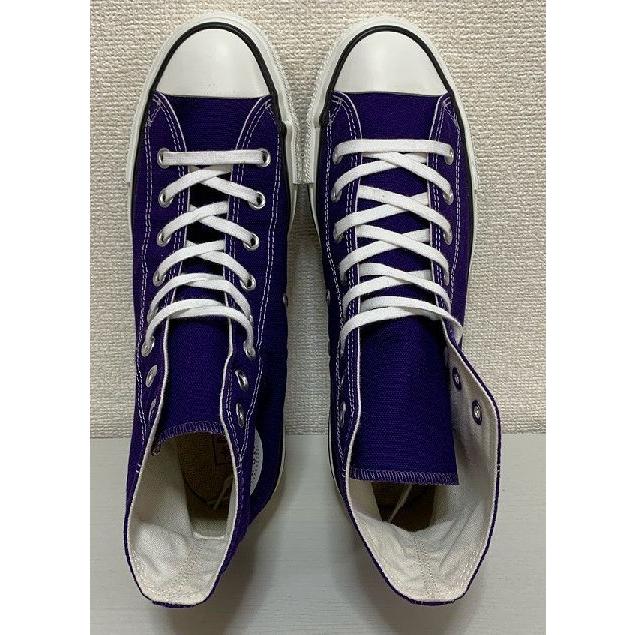 日本製 コンバース オールスター CONVERSE CANVAS ALL STAR J HI PUPLE