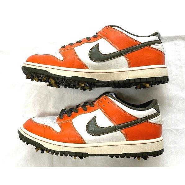 【美品】NIKEGOLF DUNK LOW ナイキ ダンク ゴルフ シューズ ナイキ ダンク」が“ゴルフ”をモチーフに⁉︎ クリーンかつ上品に
