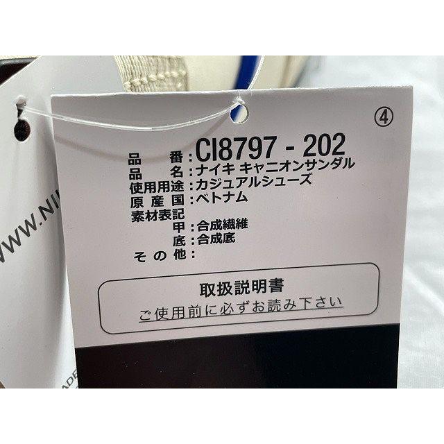 新品未使用　NIKEキャニオン　26.0センチ NIKE 未使用 ナイキ キャニオン サンダル CANYON SANDAL CI8797
