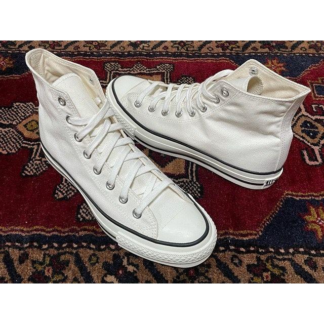 未使用 日本製 コンバース オールスター CONVERSE CANVAS ALL STAR J HI ホワイト made in JAPAN サイズ26.5 [m-0143] | CANVAS ALL STAR