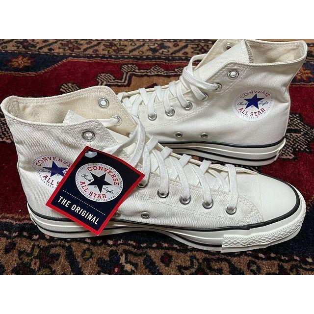 未使用 日本製 コンバース オールスター CONVERSE CANVAS ALL STAR J HI ホワイト made in JAPAN サイズ27.0 [m-0144] | CANVAS ALL STAR | 04
