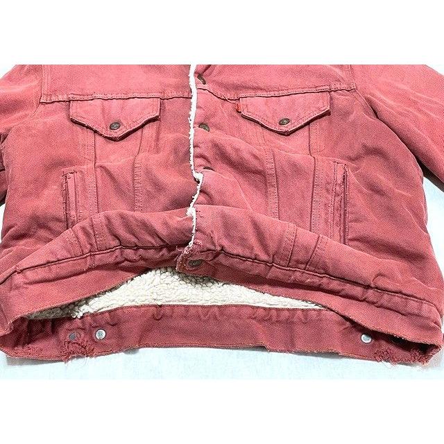 リーバイスジャケット　レッド　グリーン Levi's 米国製 MADE IN USA リーバイス LEVI'S 80's オレンジ