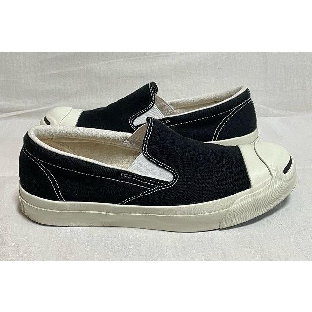 コンバース ビームス CONVERSE BEAMS JACK PURCELL SLIP-ON ジャックパーセル スリッポン 1CJ277 黒 サイズ25.0 [m-0203] | BEAMS | 07