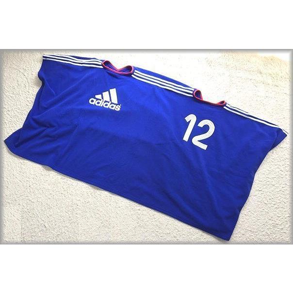 定価￥14000 未使用 JFA サッカー 日本代表 2006 ツインポンチョ フリース ブランケット [N]