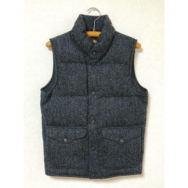 Eddie Bauer（エディーバウアー） ハリスツイード ダウンベスト