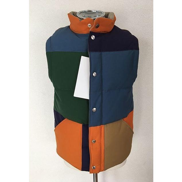 未使用 定価￥54600 SOPHNET. ソフ ダウンベスト マルチカラー