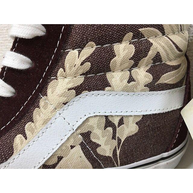 ⭐︎Goripon⭐︎ バンス＆ハインズ SK8-HI バンズ VANS スケハイ Van Doren マルーン アロハ サイズ27.0