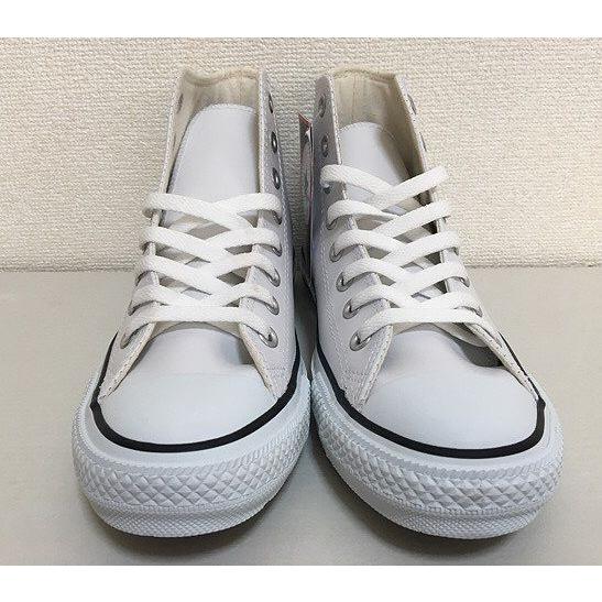 コンバース CONVERSE オールスター LEA ALL STAR HI レザー ホワイト サイズ25.0 [O] | LEA ALL STAR | 01