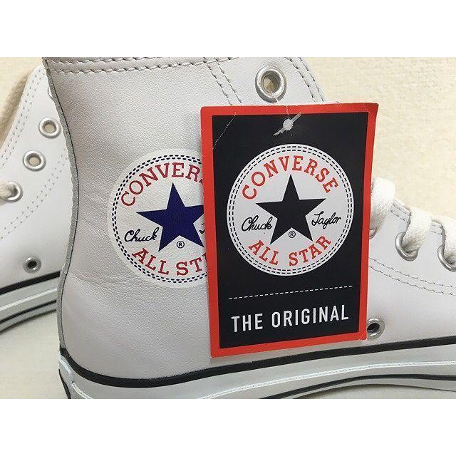 LEA ALL STAR コンバース CONVERSE オールスター HI レザー