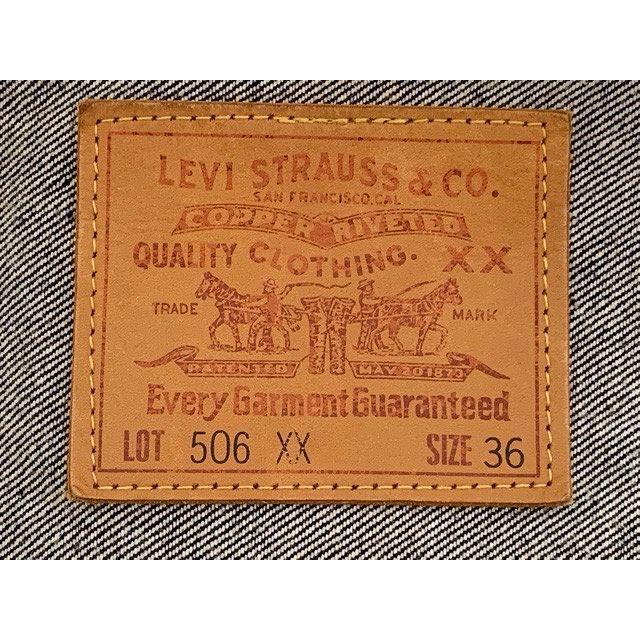 90s LEVI’S 506xx 1st デニムジャケット バレンシア usa Levi's◇90s/506XX/1st/ボタン裏555/バレンシア工場/70501-0003/G