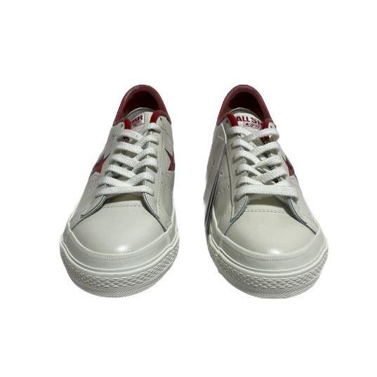 新品未使用 コンバースオールスターレザーホワイト スニーカー USA 7 ONE STAR 未使用 日本製 コンバース ワンスター レザー CONVERSE