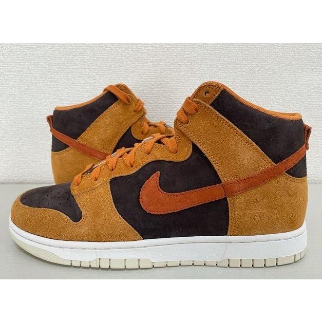 ナイキ ダンク ハイ レトロ プレミアム DD1401-200 26cm 楽天市場】NIKE DUNK HI RETRO PREMIUM DARK CURRY velvet brown