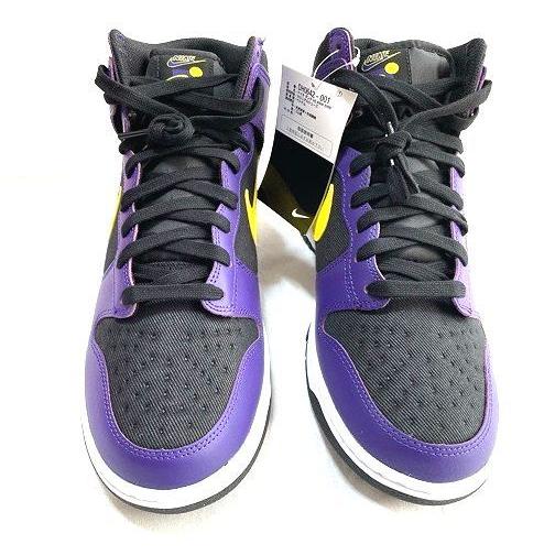 NIKE（ナイキ） 未使用 2021 ダンク ハイ NIKE DUNK HI EMB Lakers 