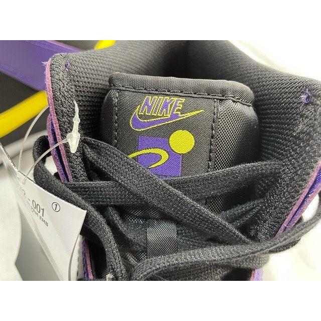 NIKE（ナイキ） 未使用 2021 ダンク ハイ NIKE DUNK HI EMB Lakers