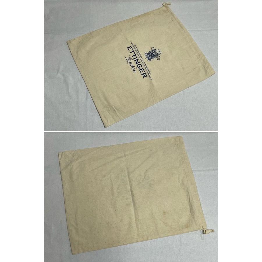 未使用　エッティンガーETTINGERキャンバスレザー ビジネスバッグ 中古・古着通販】ETTINGER (エッティンガー) キャンバスレザー
