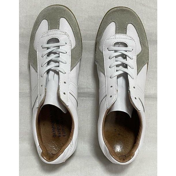 ジャーマントレイナー GERMAN TRAINER REPRODUCTED EDITION MODEL 42000 スニーカー ホワイト 白 サイズ39 24.5-25.0 [ta-0441] | GERMAN TRAINER | 01