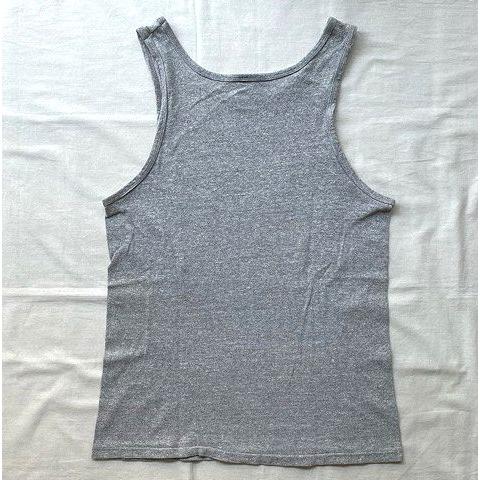 80’s 米国製 MADE IN USA チャンピオン Champion タンクトップ スクリプトロゴ 88/12 グレー サイズL [ta-0453] | Champion | 05